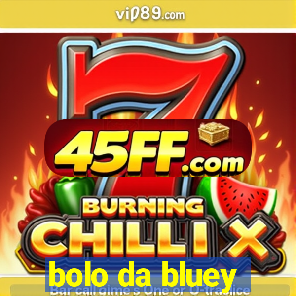 bolo da bluey